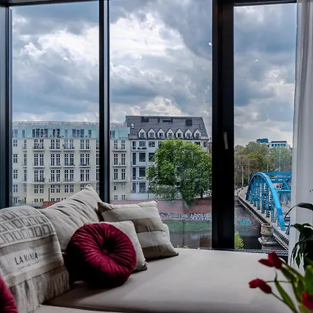 River Premium C Lägenhet Wrocław